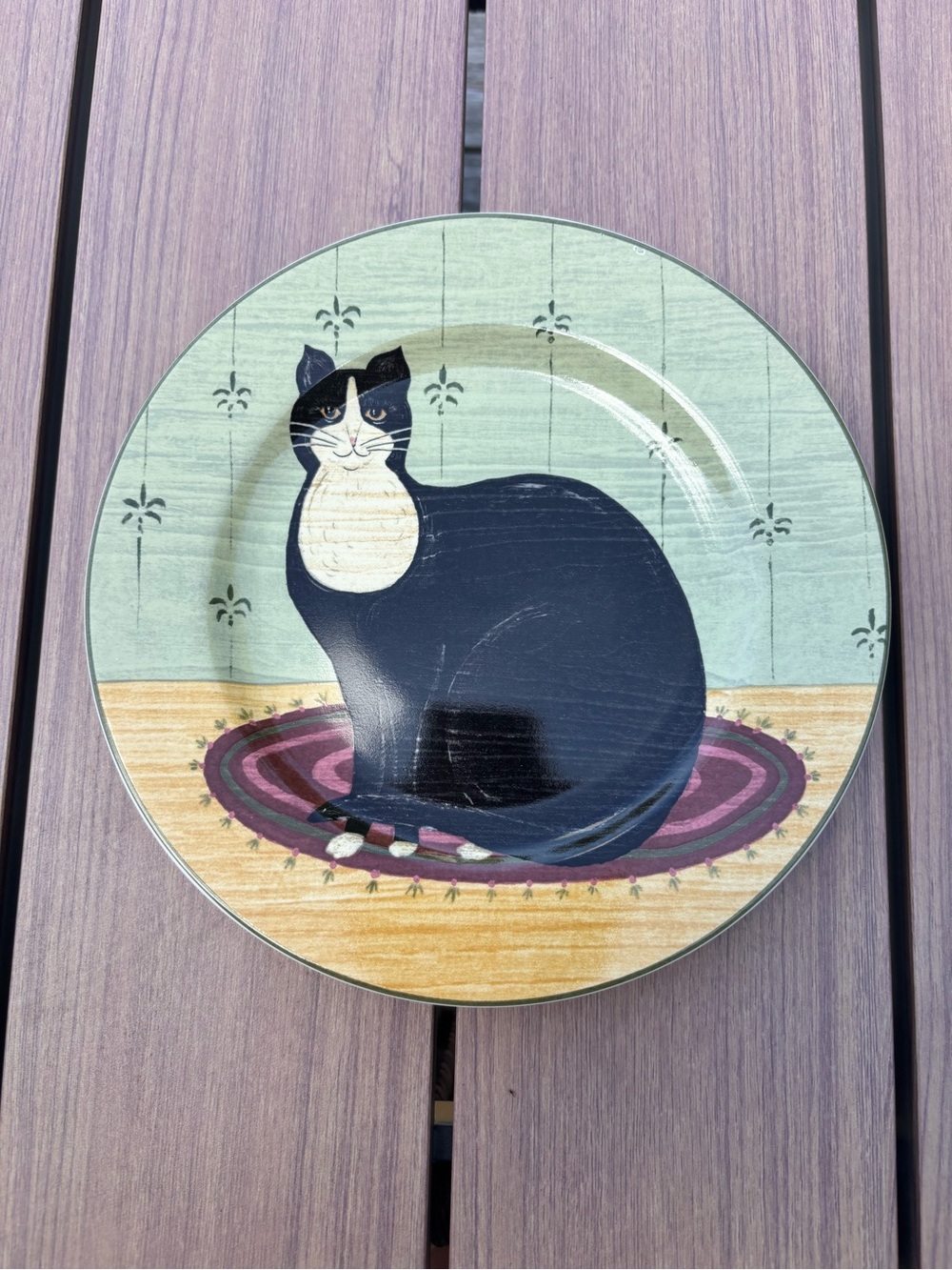 Warren Kimble ,cat collection small plate
